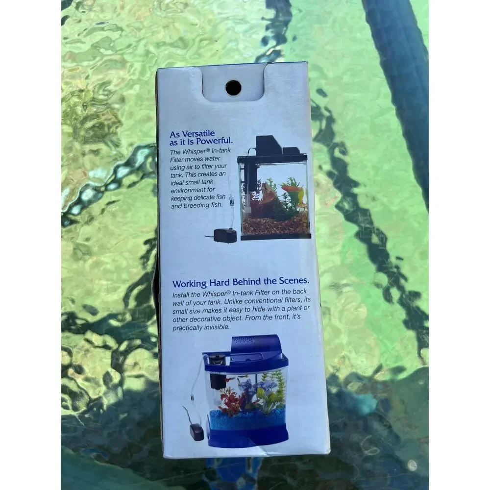 Tetra Whisper Internal In-Tank Filter 3i Up To 3 Gallon Aquariums Fish Tanks